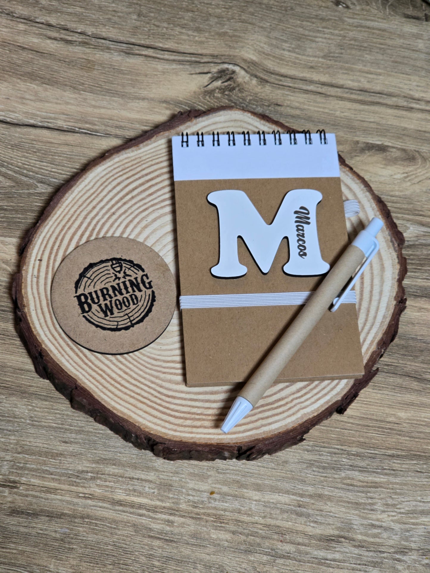 Personalized notebook + pen