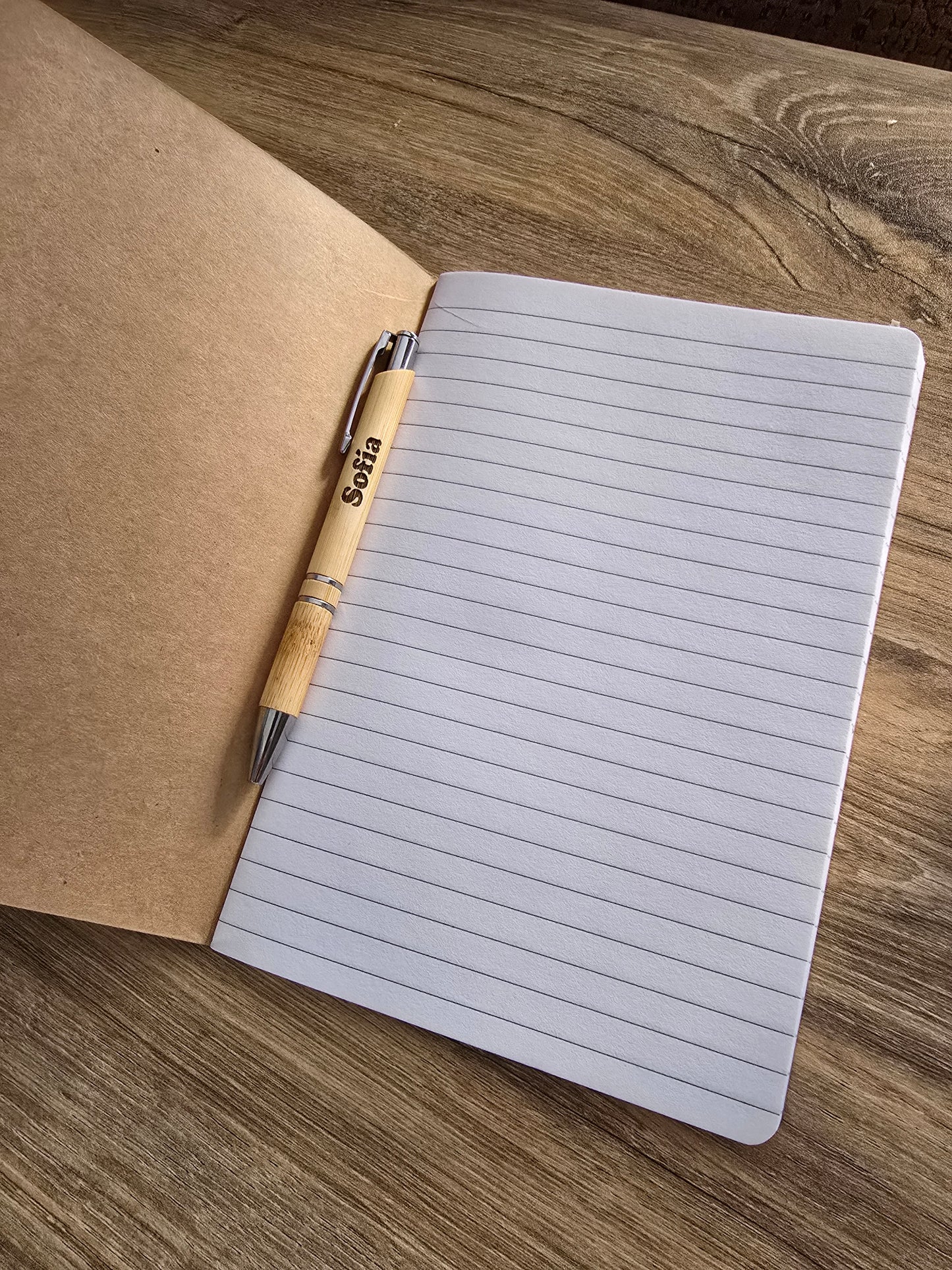 Notebook + engraved pen pack