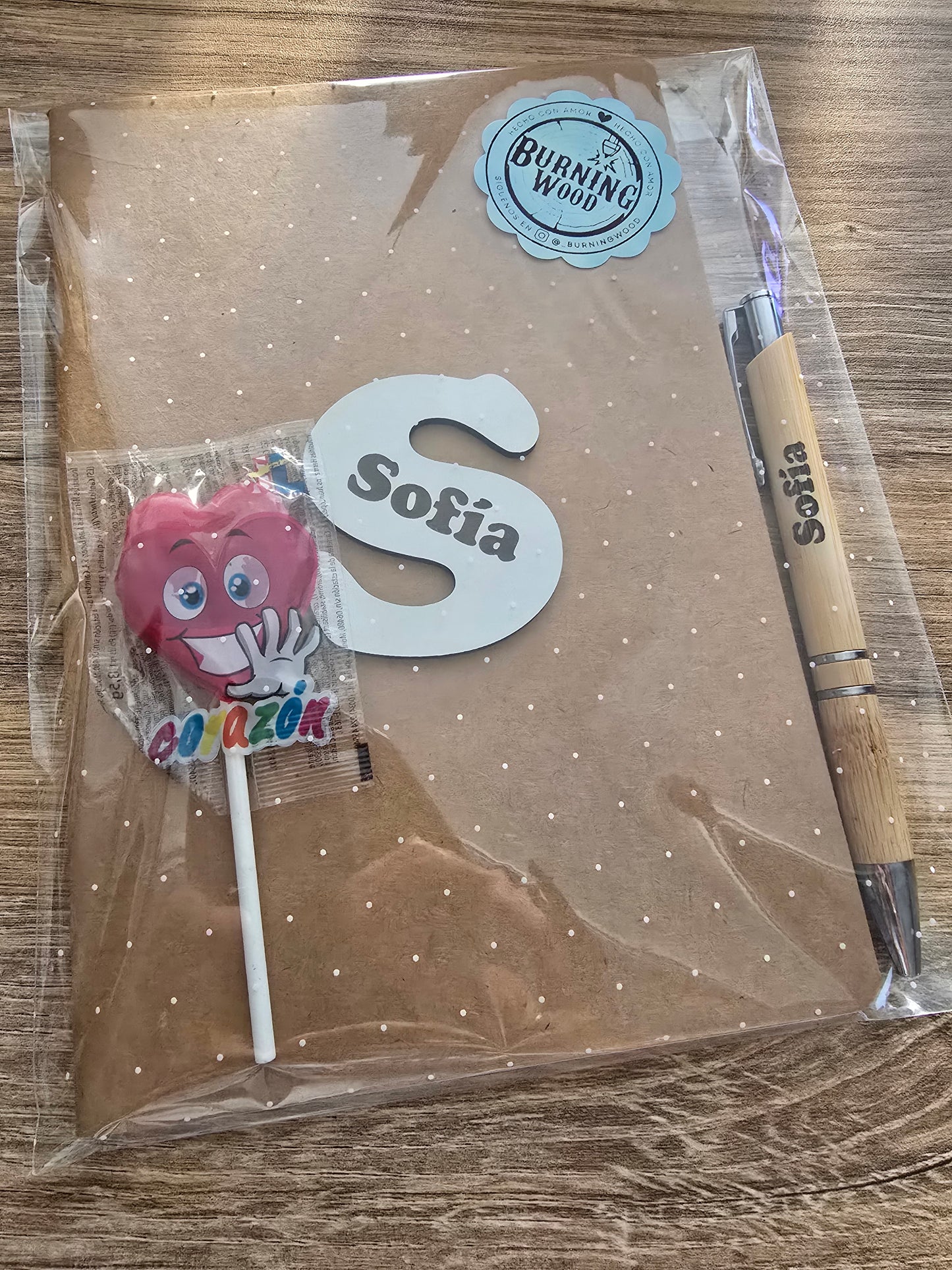 Notebook + engraved pen pack