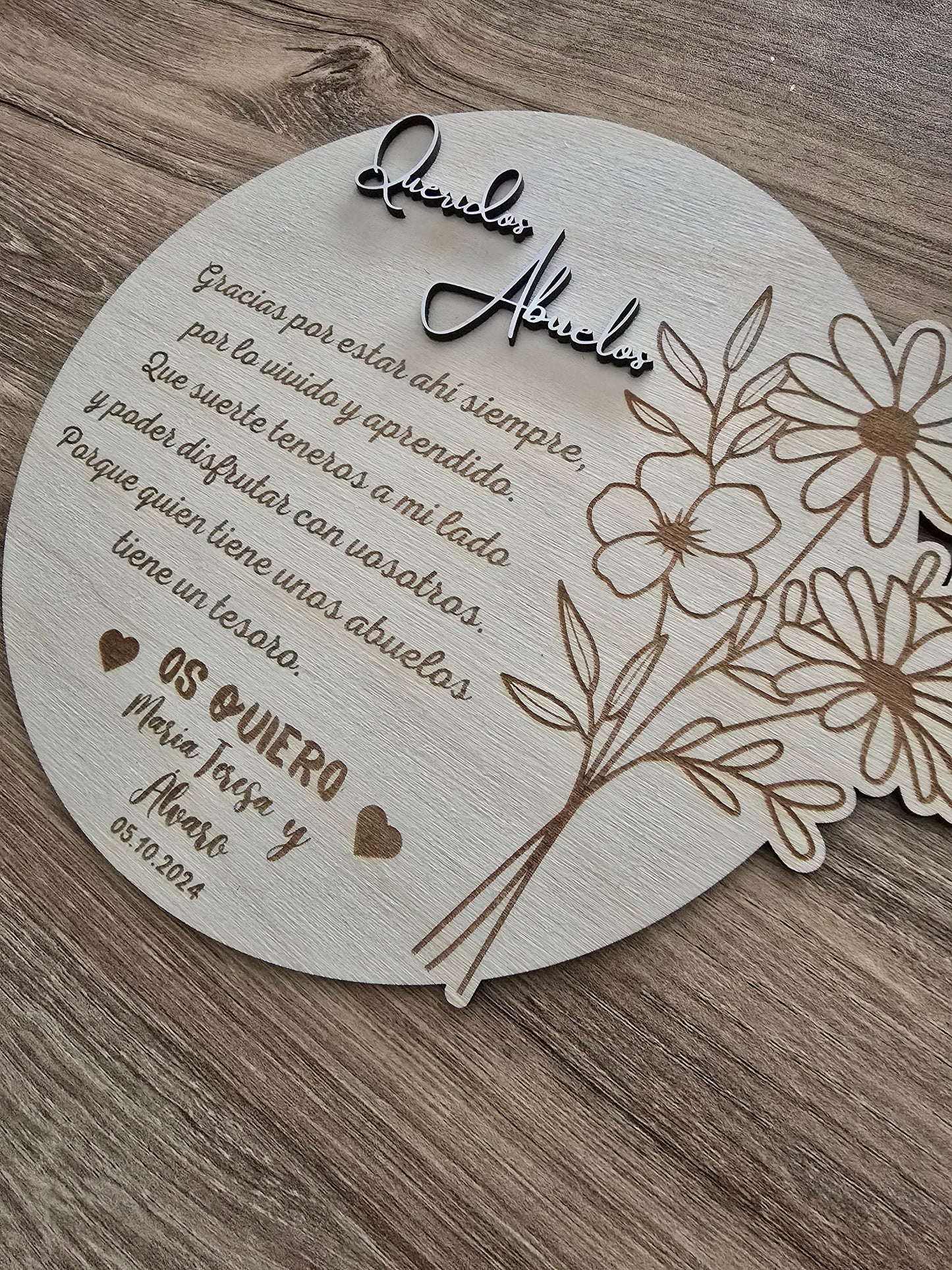 Placa grabada