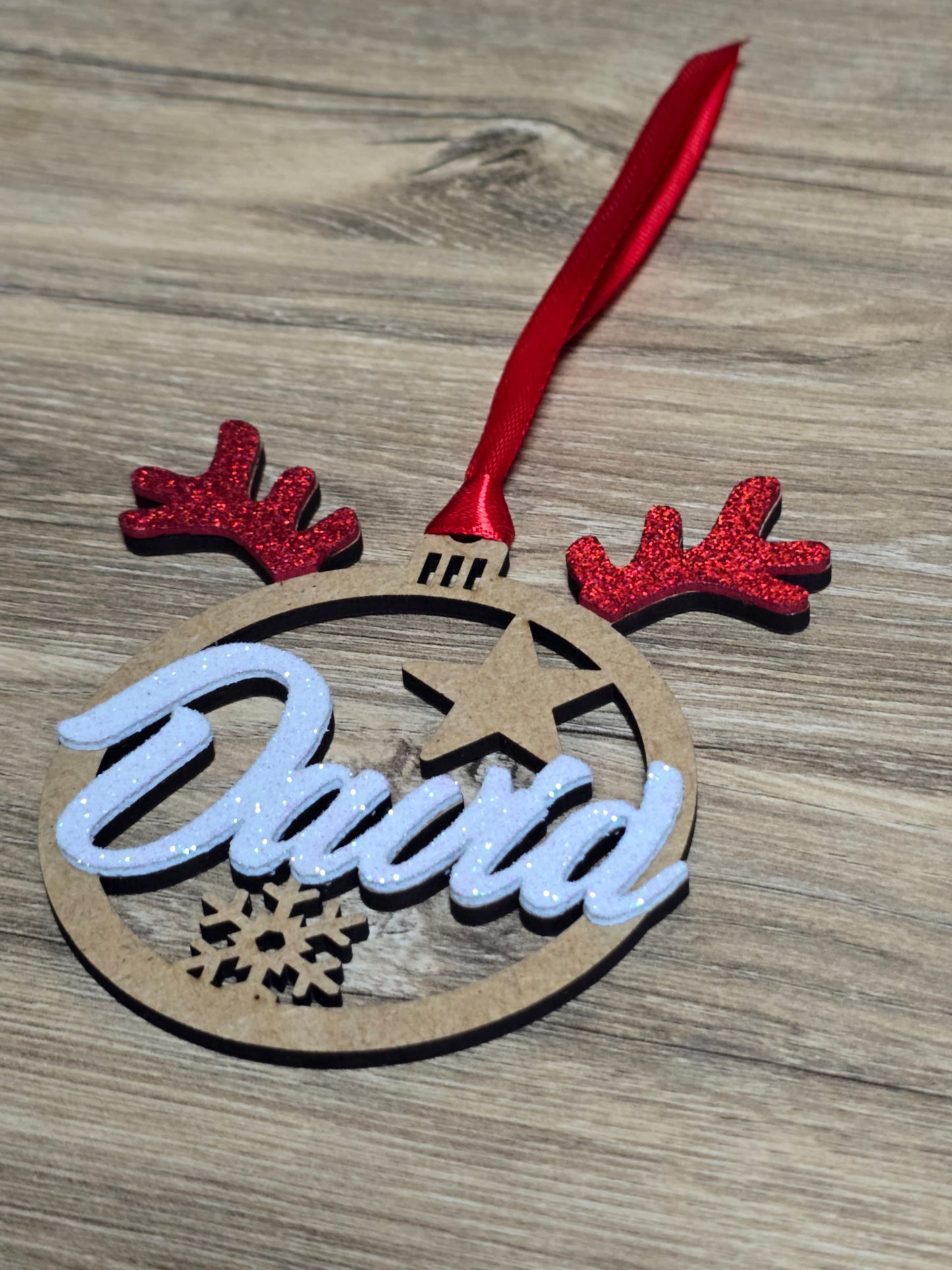 Christmas reindeer ball