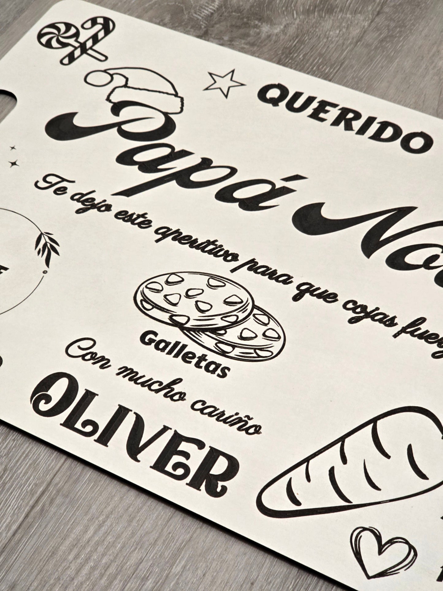 Bandeja Papá Noel