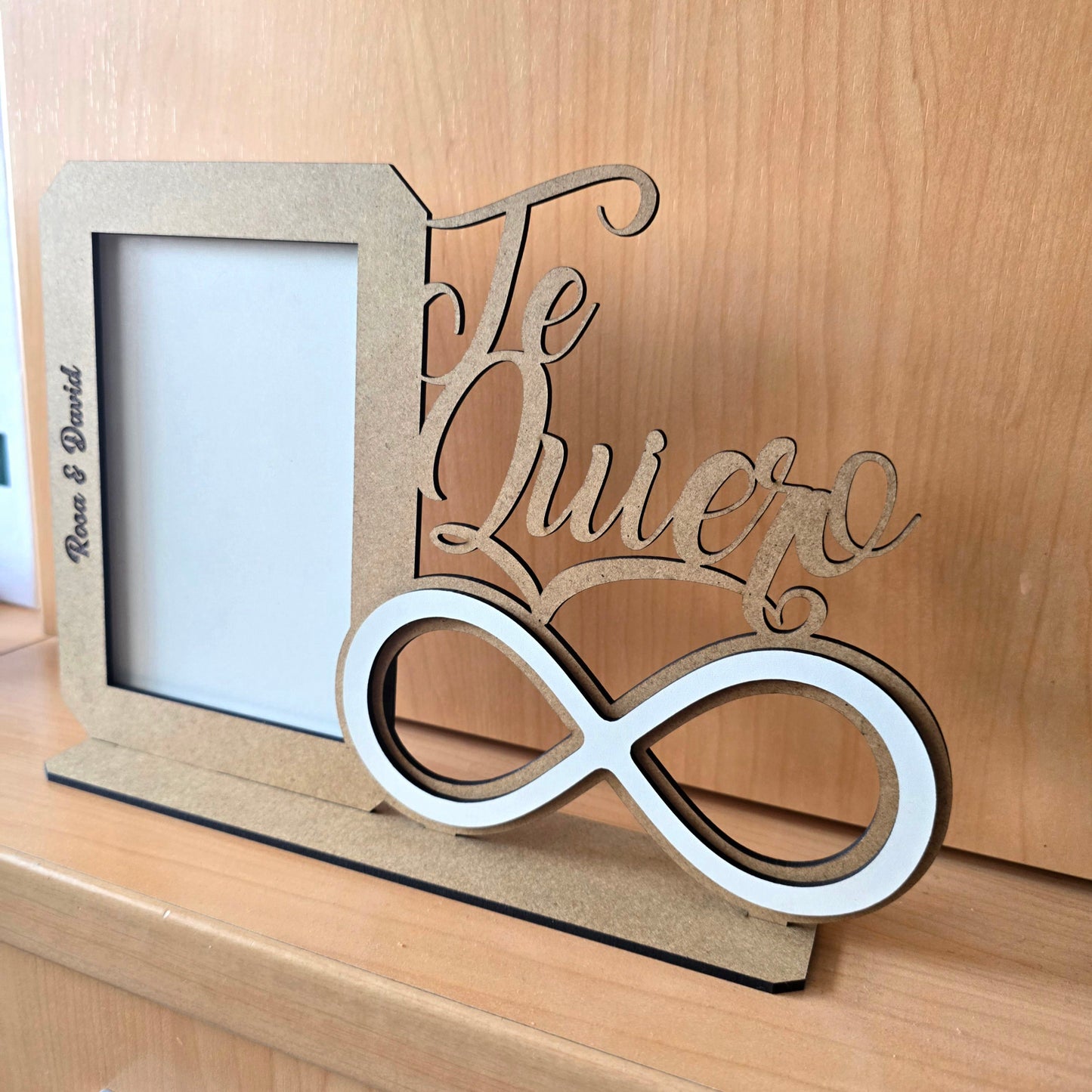 I LOVE YOU INFINITELY photo frame