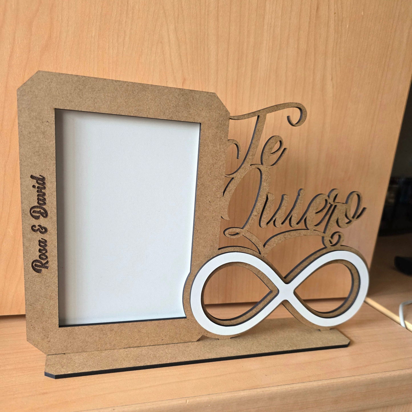 I LOVE YOU INFINITELY photo frame
