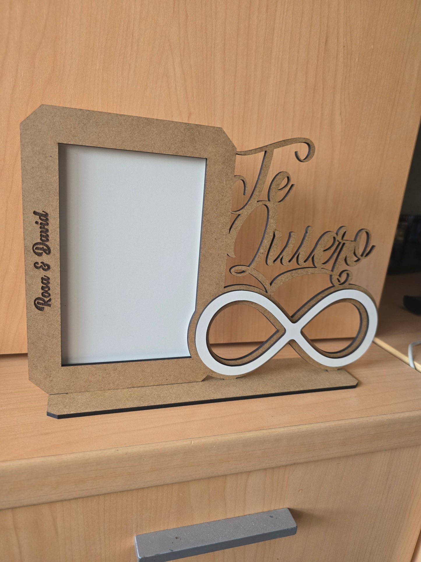 I LOVE YOU INFINITELY photo frame