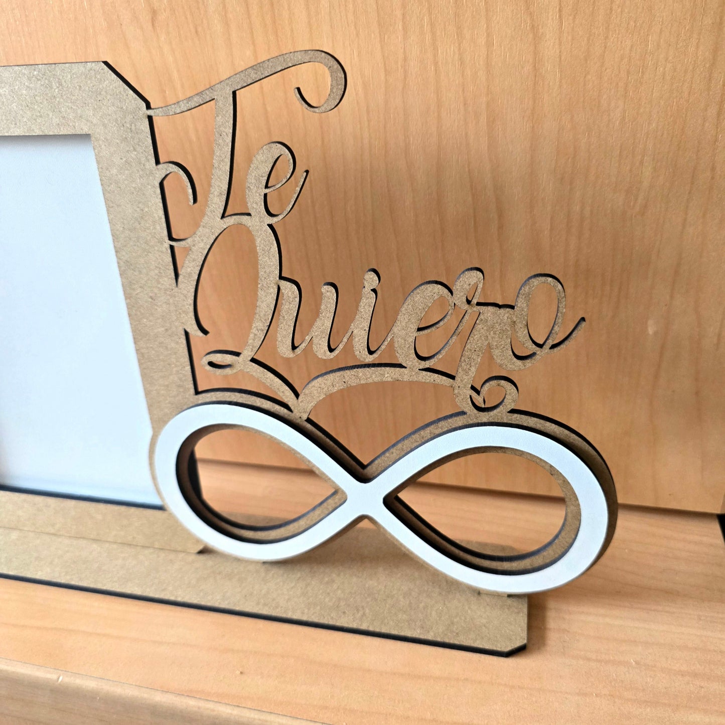 I LOVE YOU INFINITELY photo frame