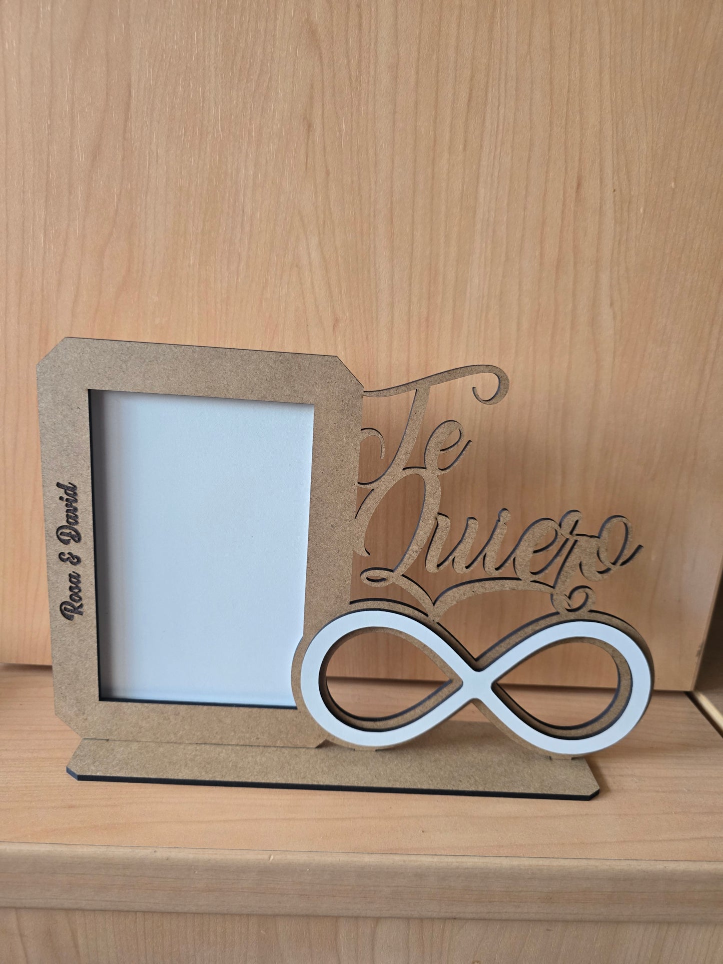 I LOVE YOU INFINITELY photo frame