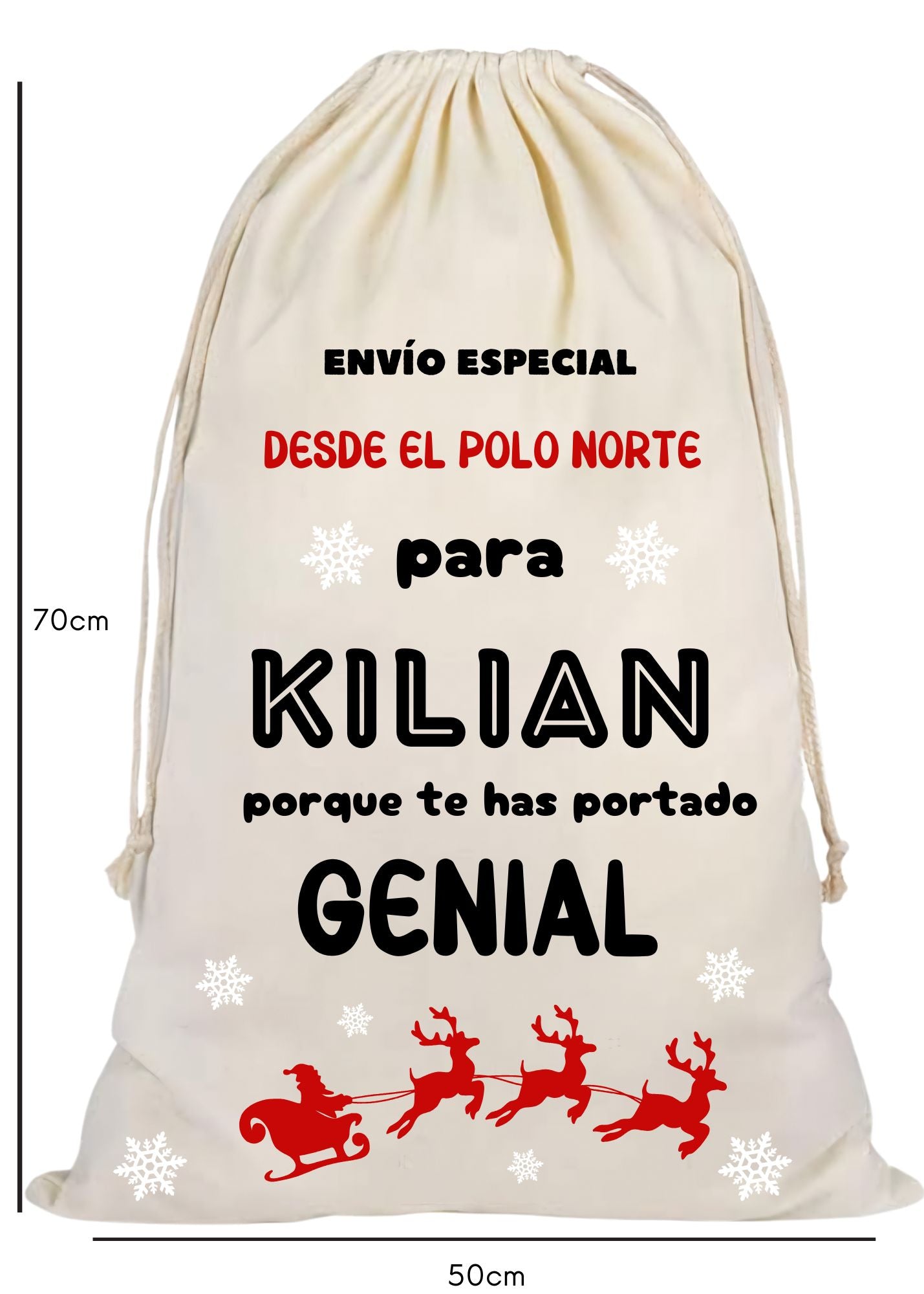 Saco de Juguetes Personalizado