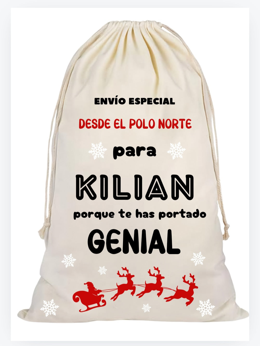 Saco de Juguetes Personalizado