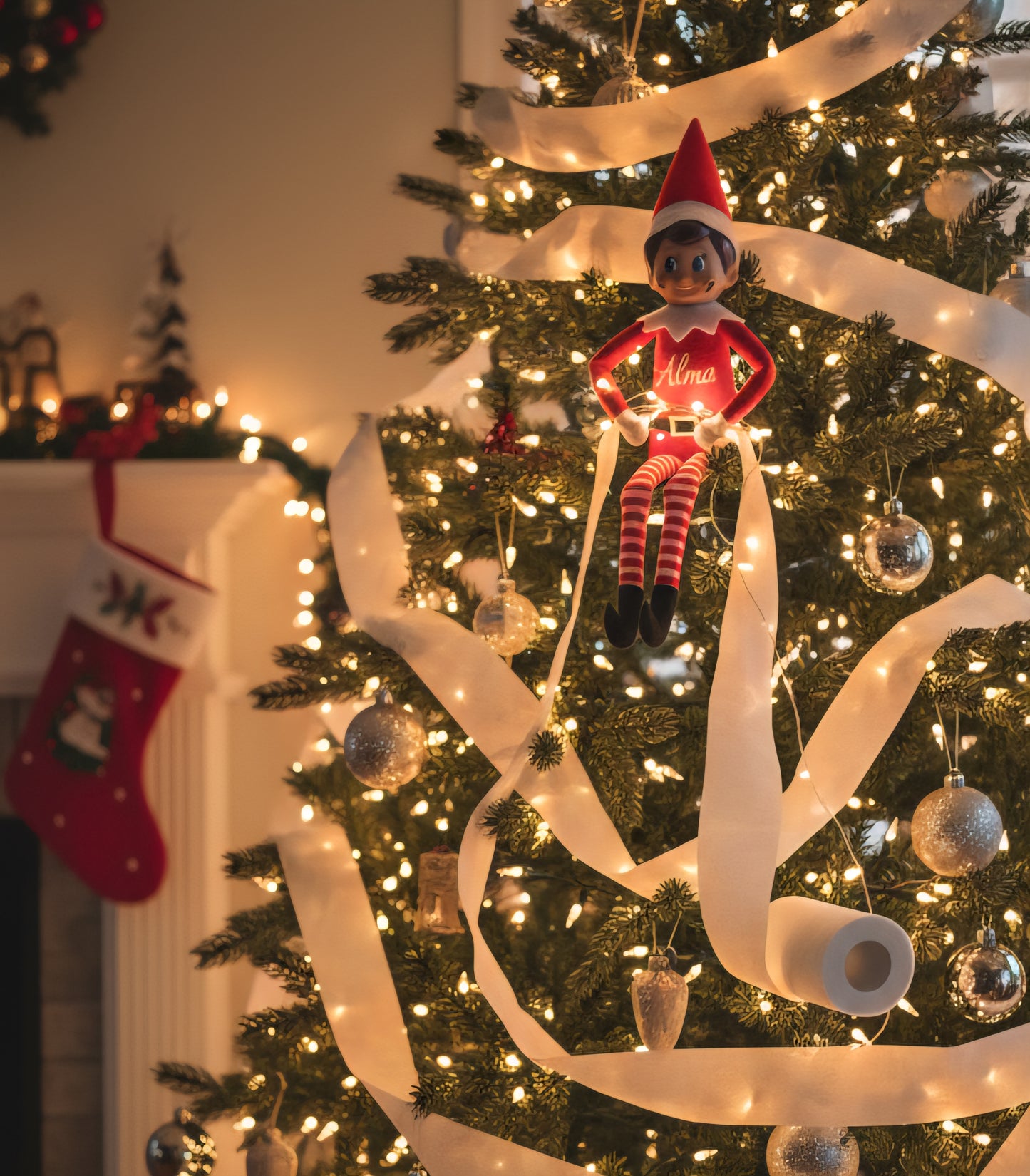 Elfo Travieso Personalizado con Nombre