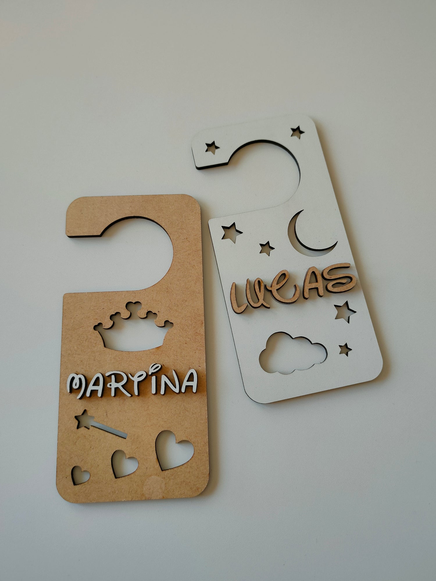 Decoración infantil hecha en madera