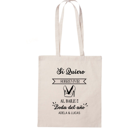 Tote bag supervivencia
