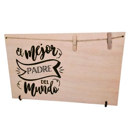Photo frame clothespins 