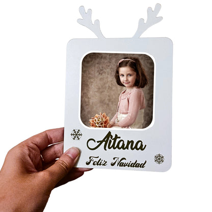 Reindeer photo frame