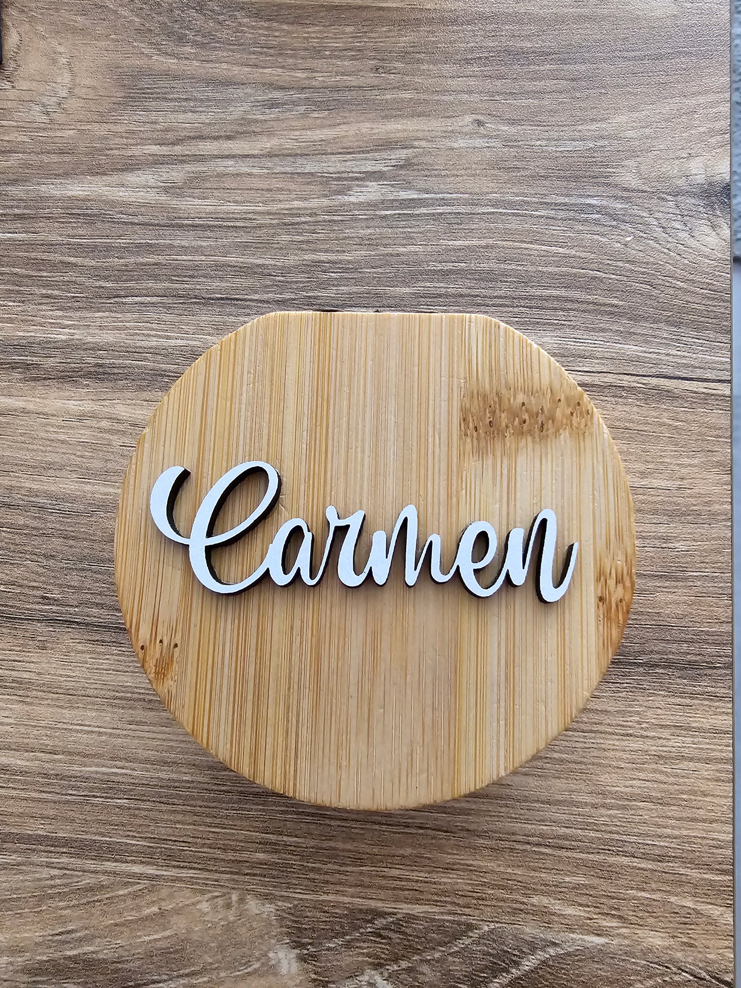 Joyero personalizado relieve