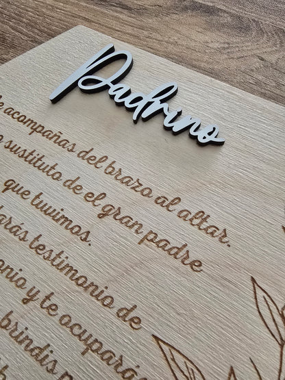 Placa padrino