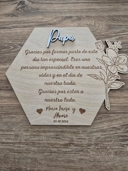Dad Plaque