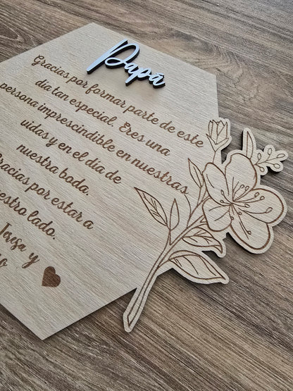 Dad Plaque