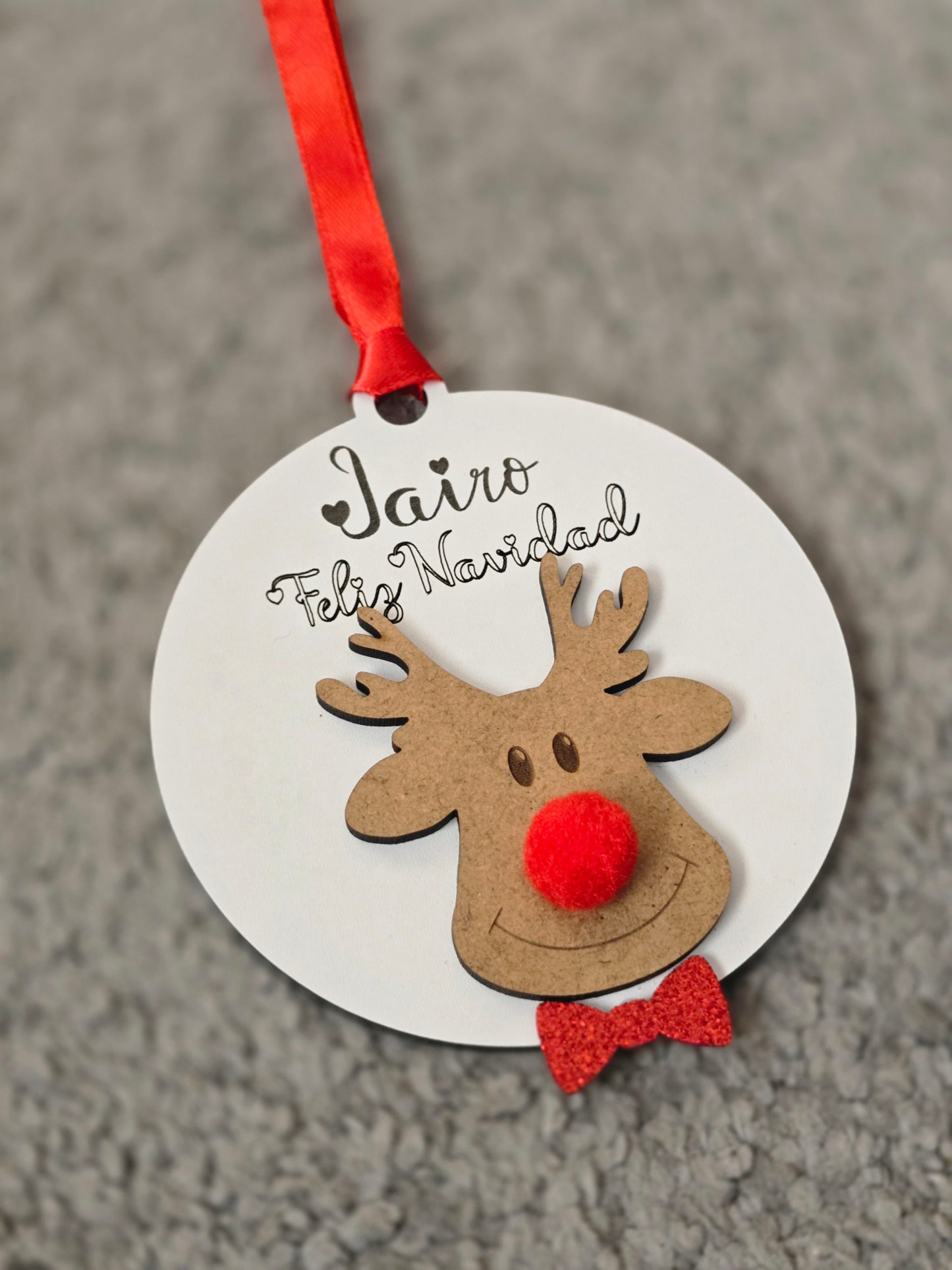 Christmas reindeer ball