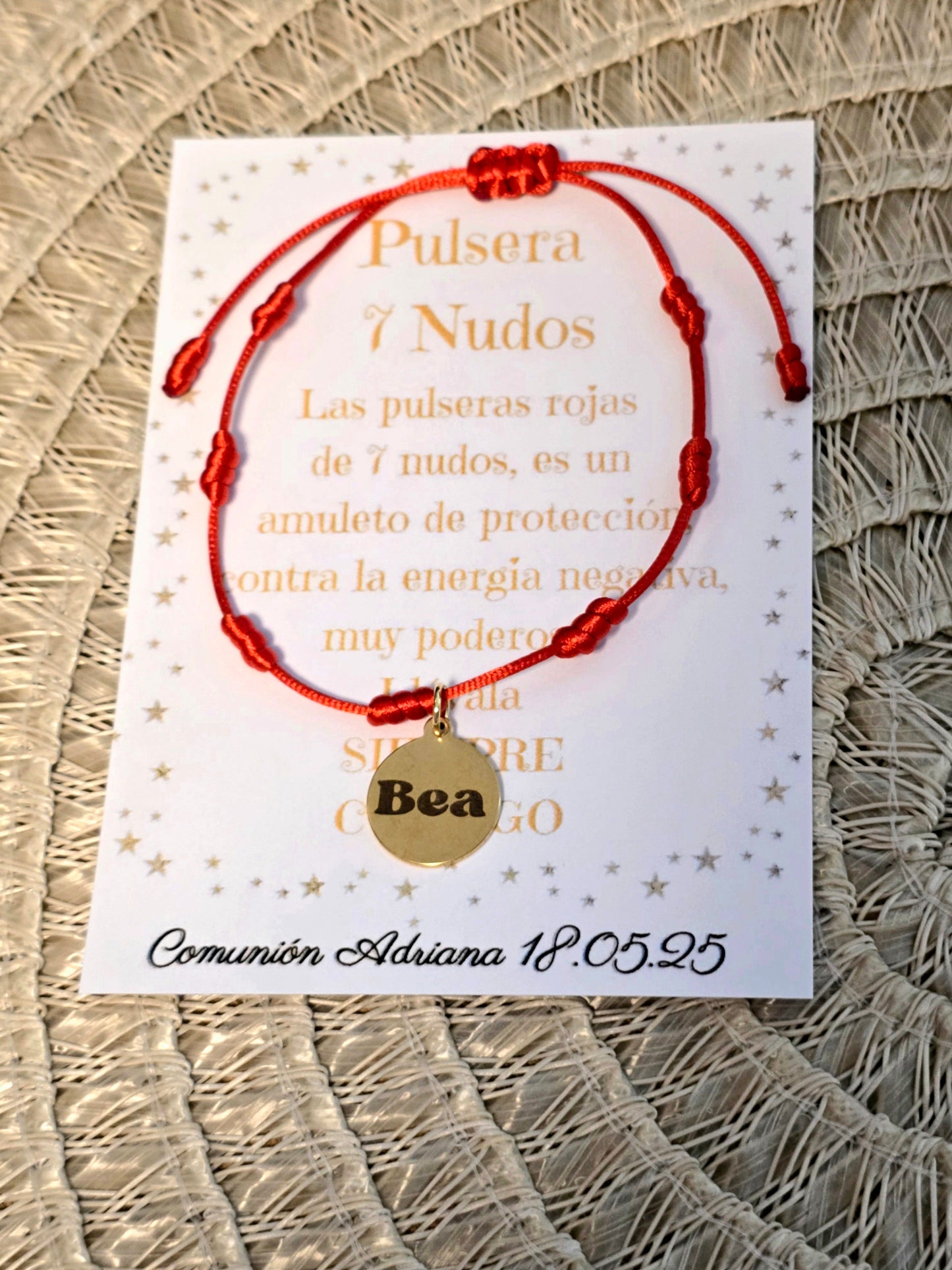 Pulsera 7 nudos