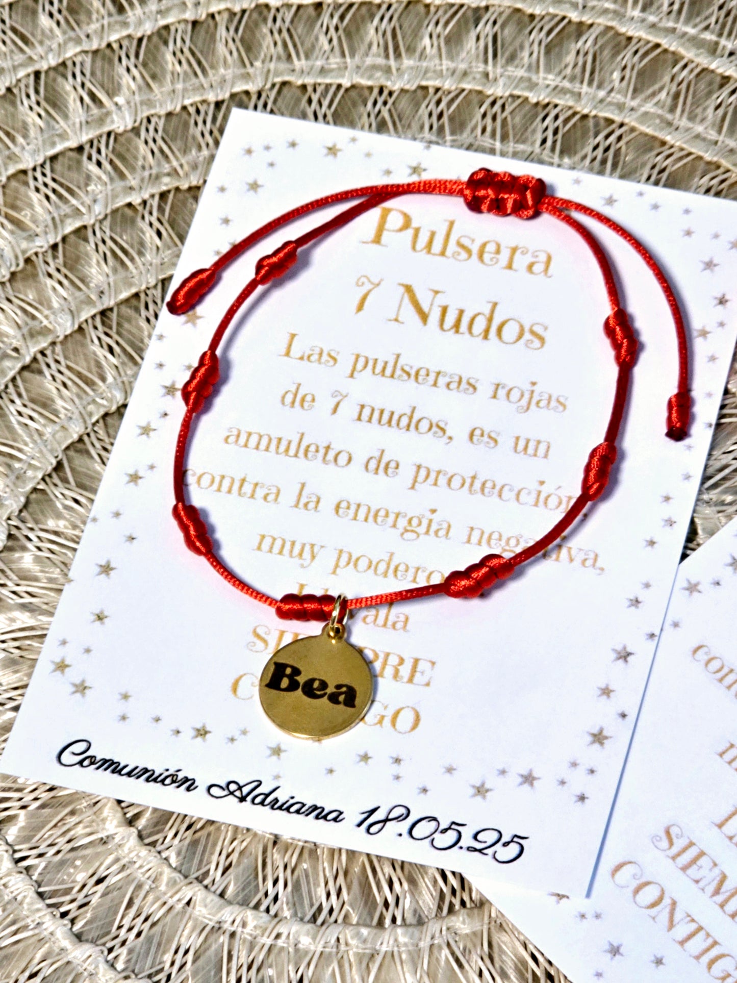 Pulsera 7 nudos