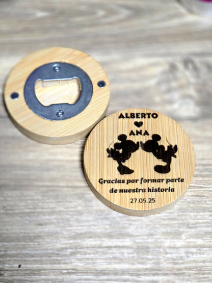 Abridor bambú