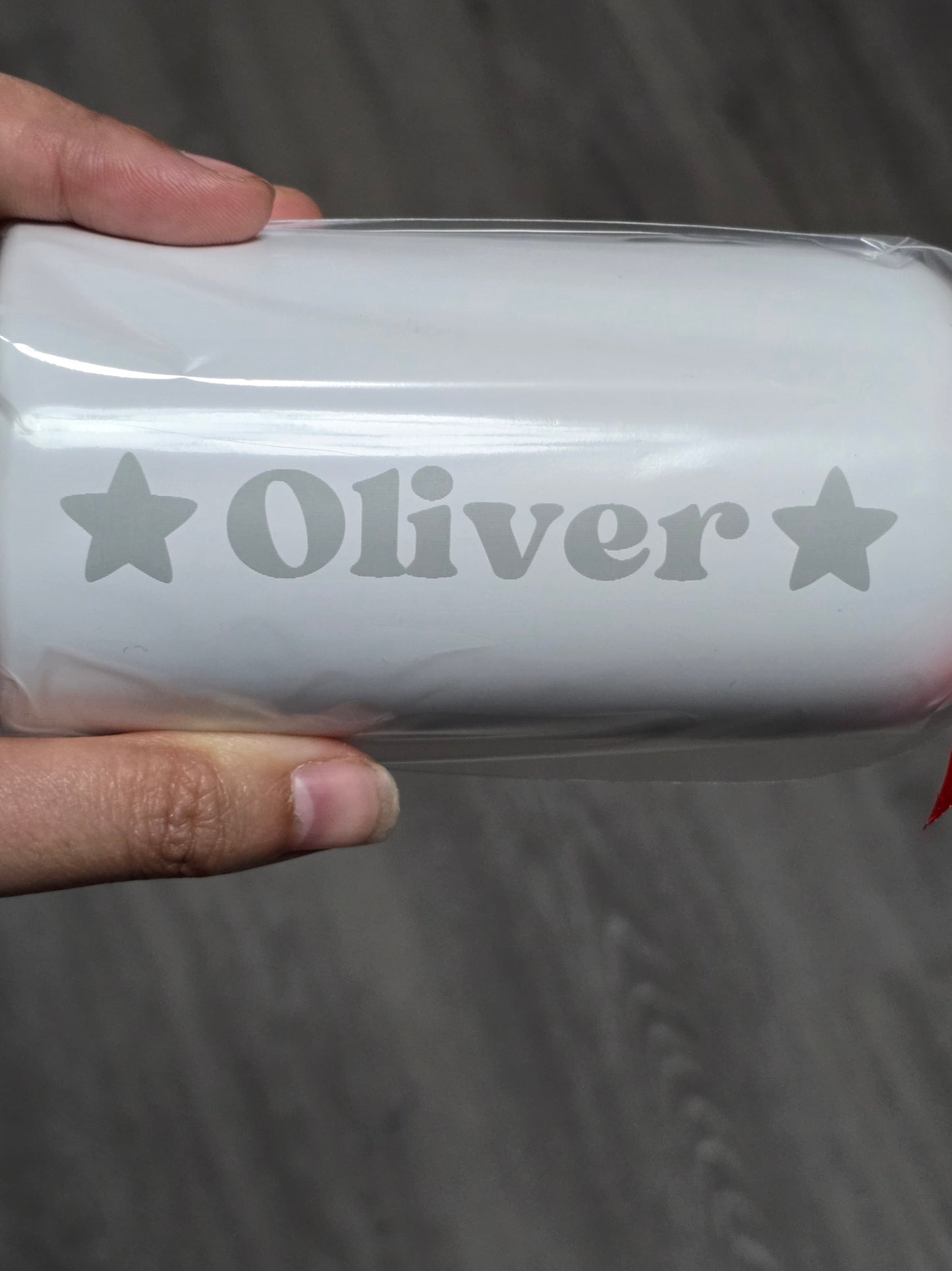 Personalized aluminum bottle