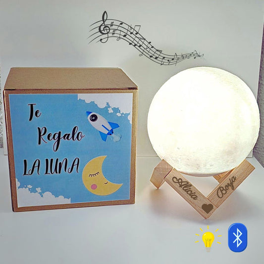 Luna speaker lamp