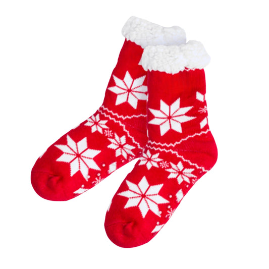 Calcetines navideños antideslizantes