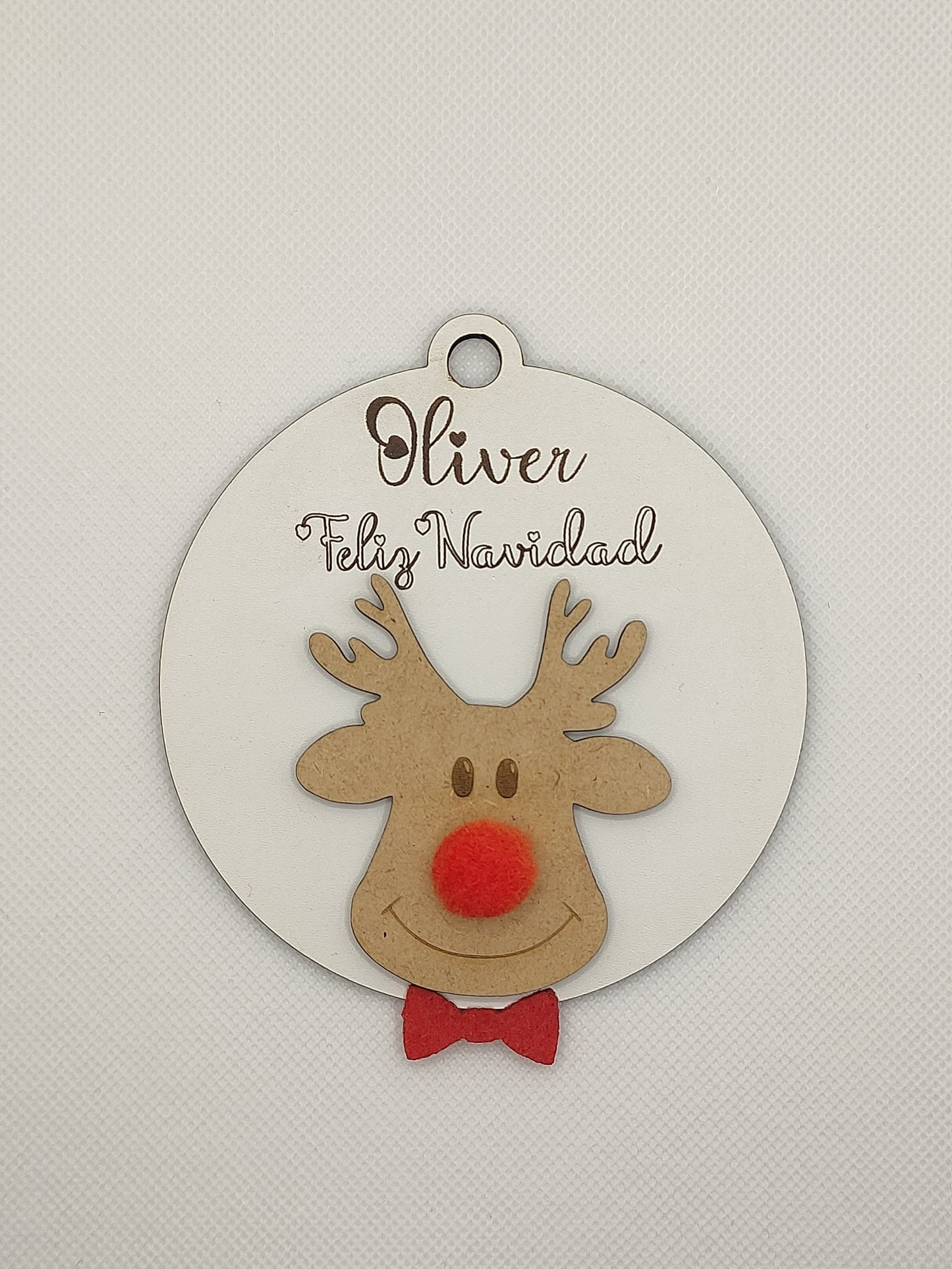 Christmas reindeer ball