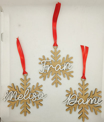 Snowflake ornament