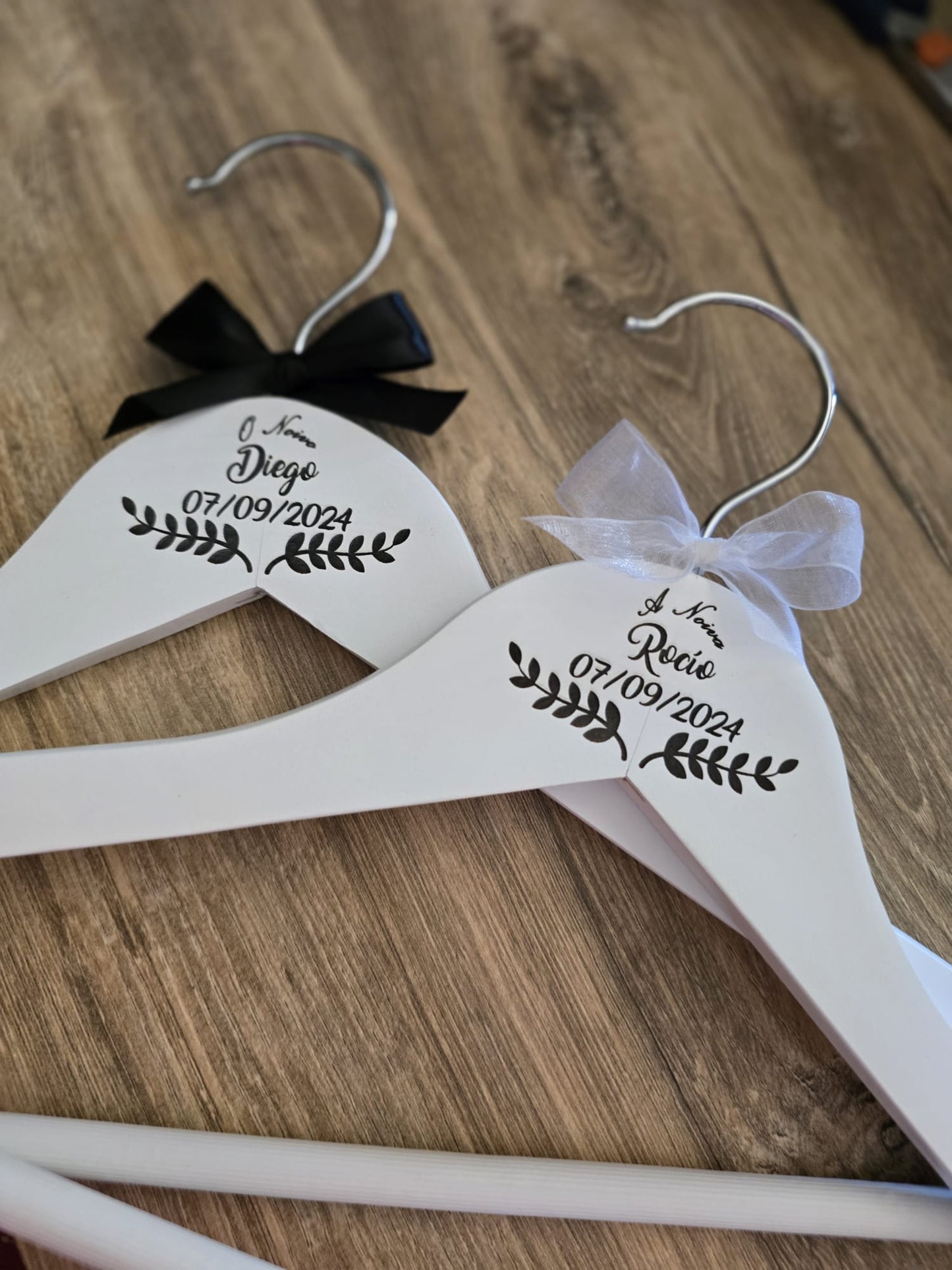Pack of 2 BRIDESMAIDS hangers 