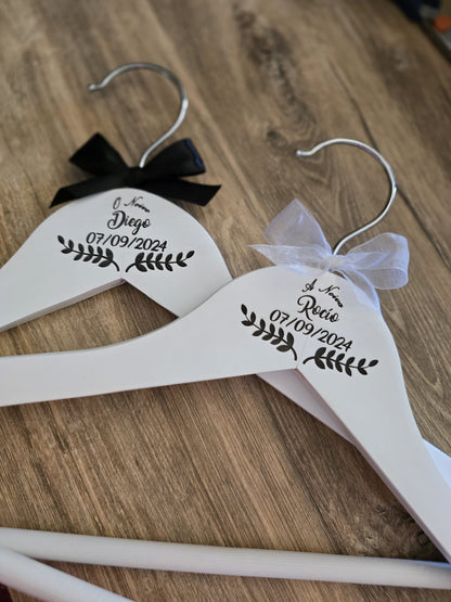 Pack of 2 BRIDESMAIDS hangers 