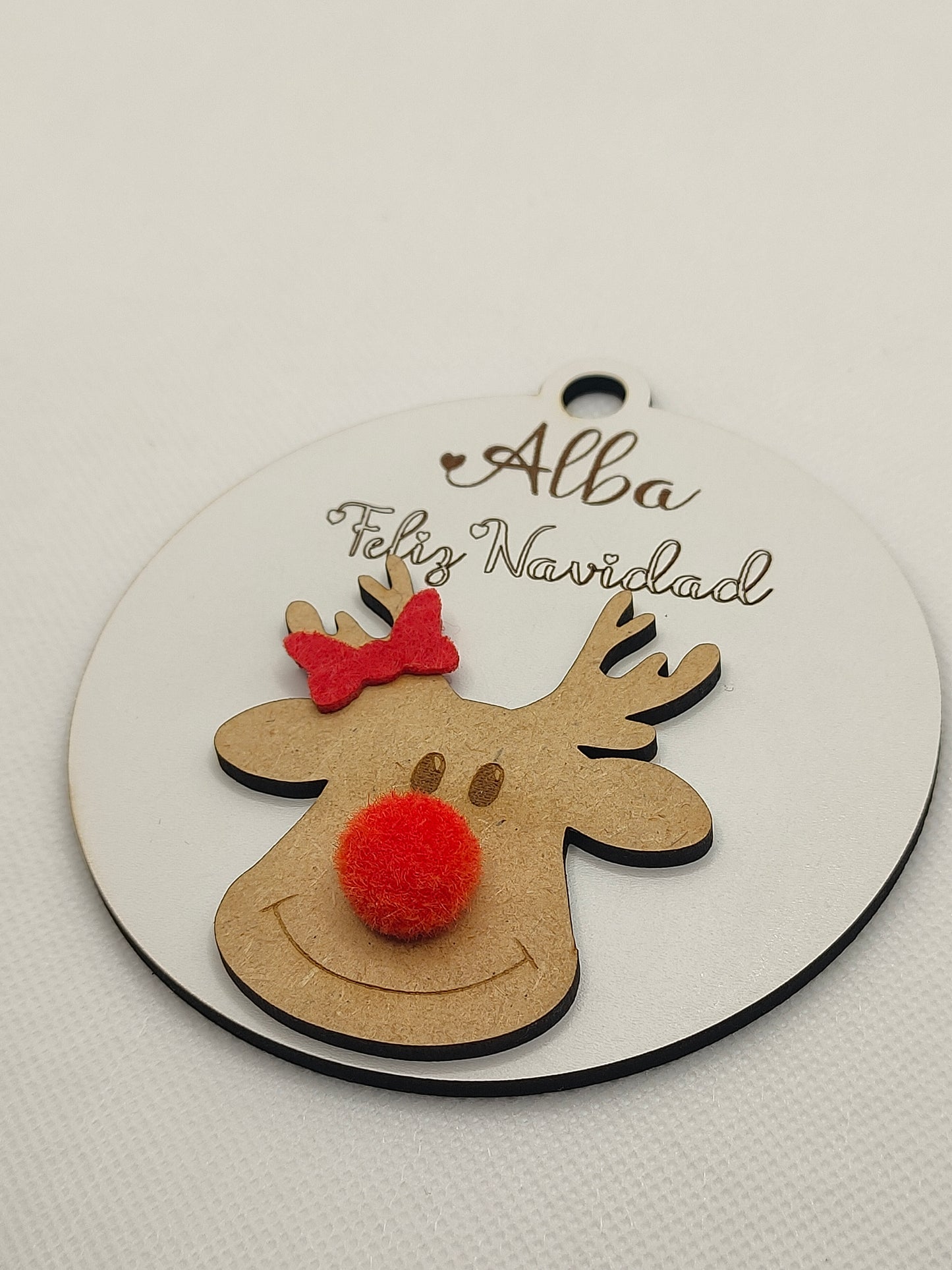 Christmas reindeer ball