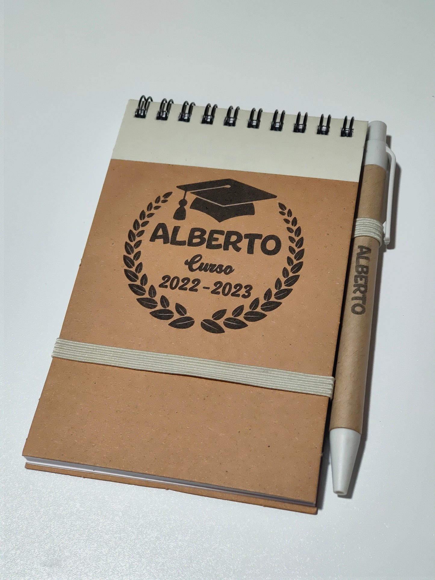 Graduation notebook + pen