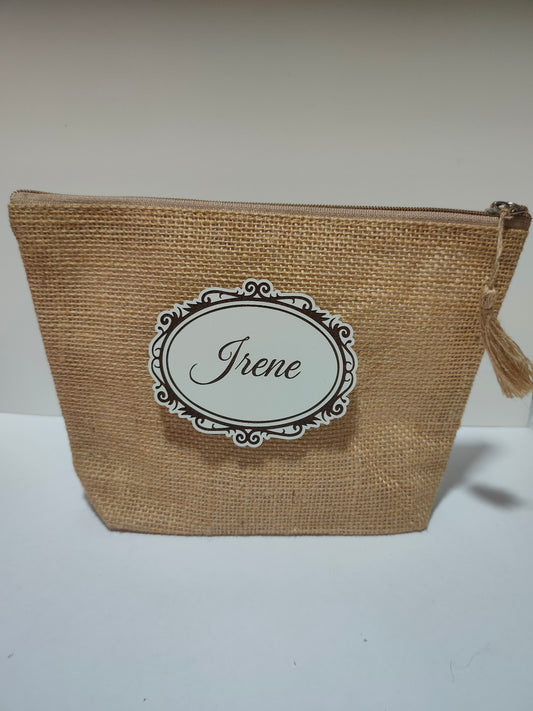 Personalized toiletry bag