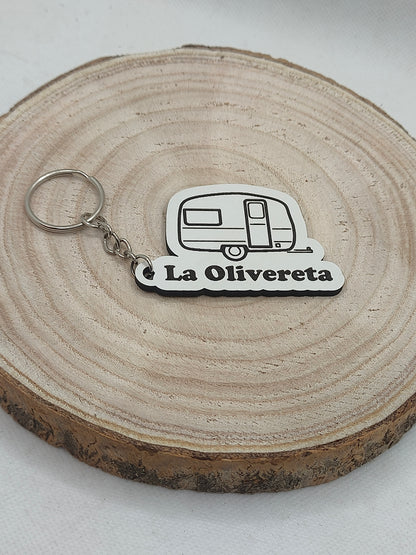 Caravan keychain