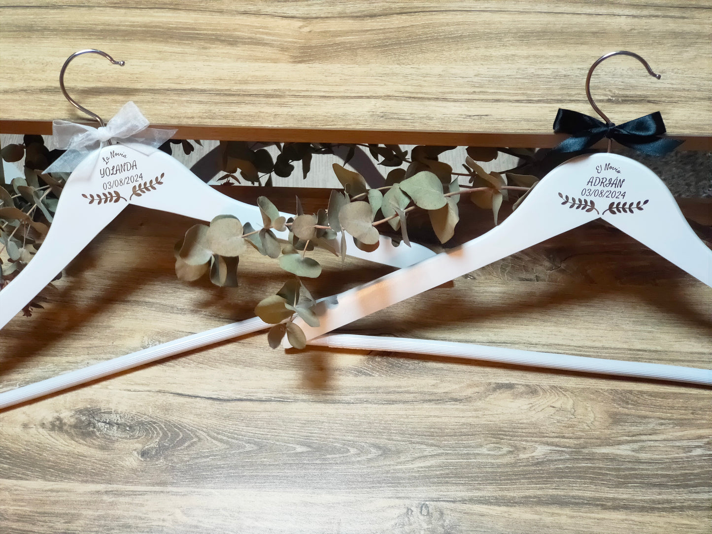Pack of 2 BRIDESMAIDS hangers 