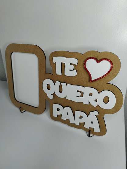 Photo frame I love you DAD