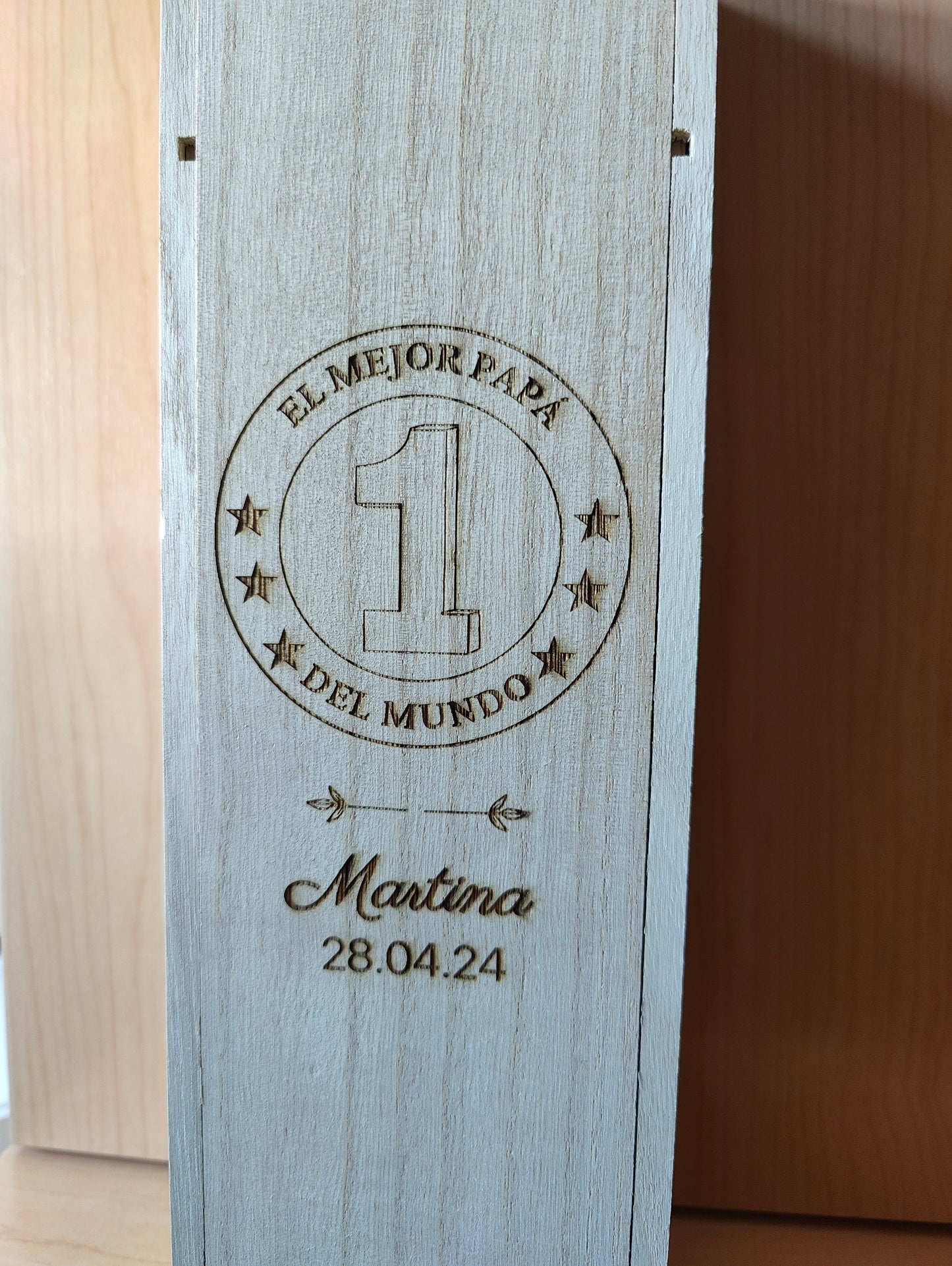 Best Dad Wine Box