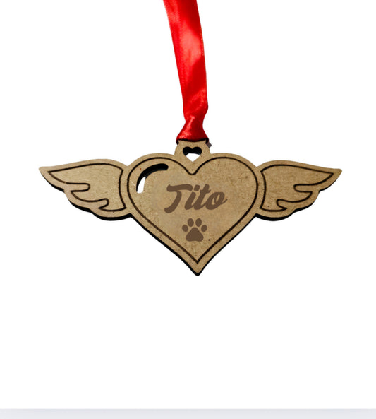 Pet Angel Tree Ornament