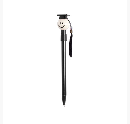 Bolígrafo de Graduación – Con Sombrero de Graduado y Borla – Recuerdo Único para Estudiantes 🎓✨