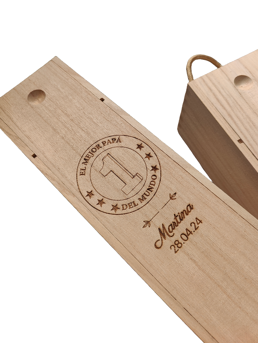 Best Dad Wine Box