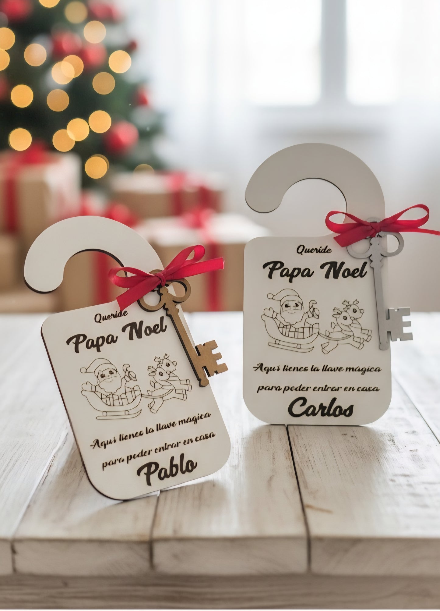 Llave mágica Papá Noel