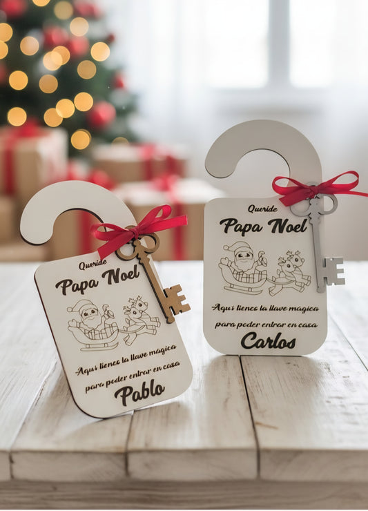 Llave mágica Papá Noel