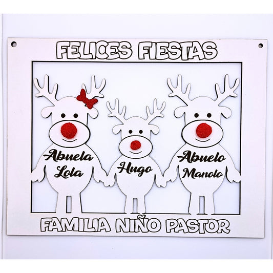 Reindeer painting