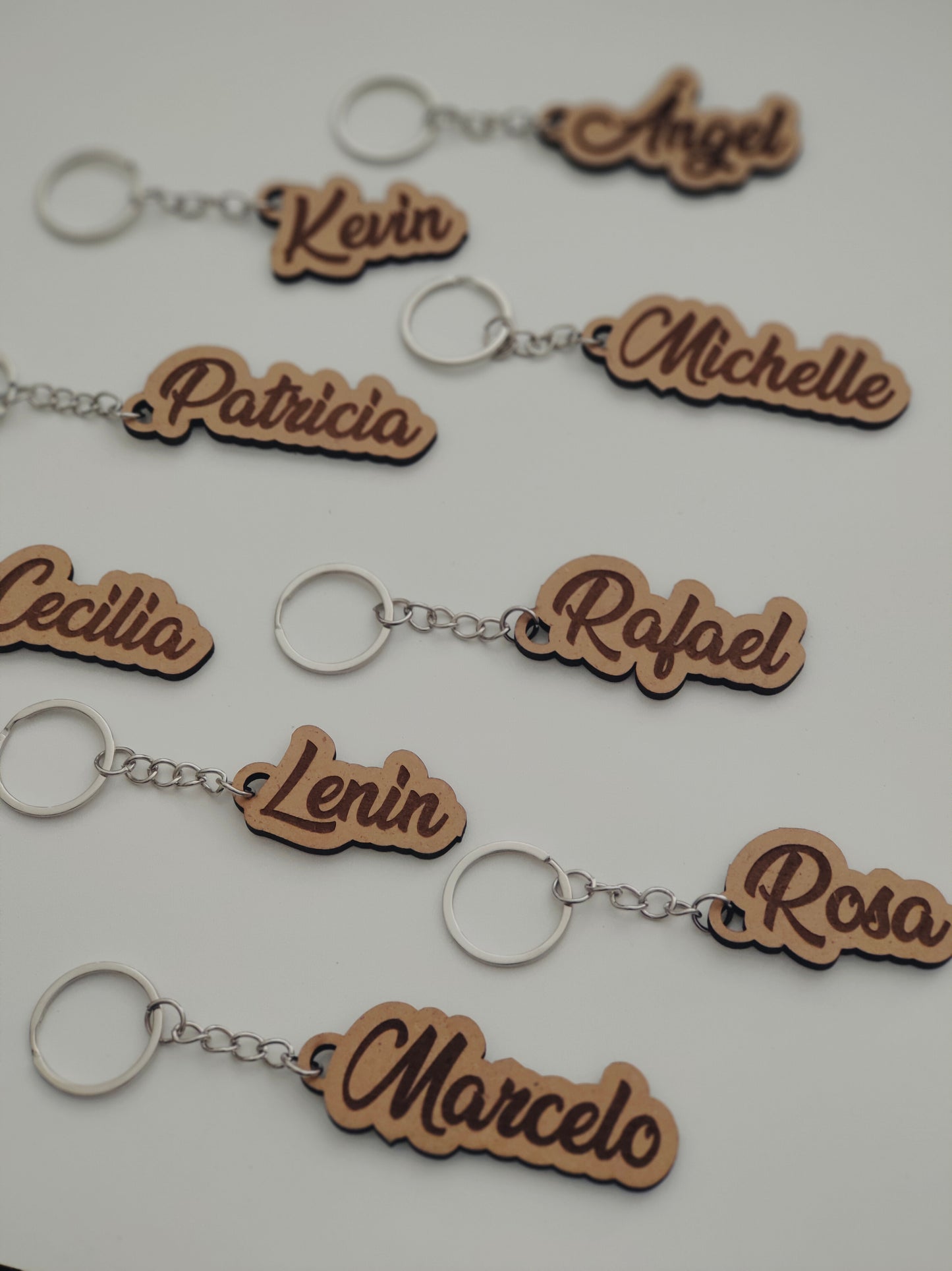 Engraved keychain
