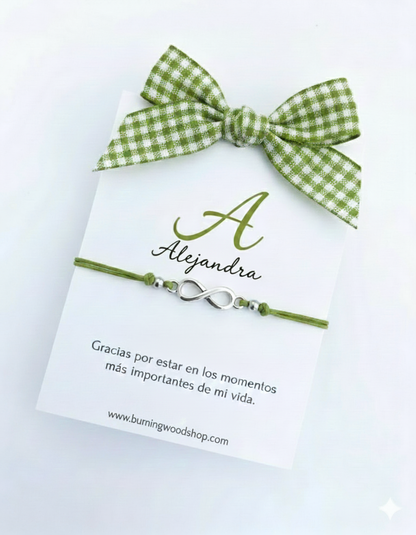 Pulsera Infinito Artesanal