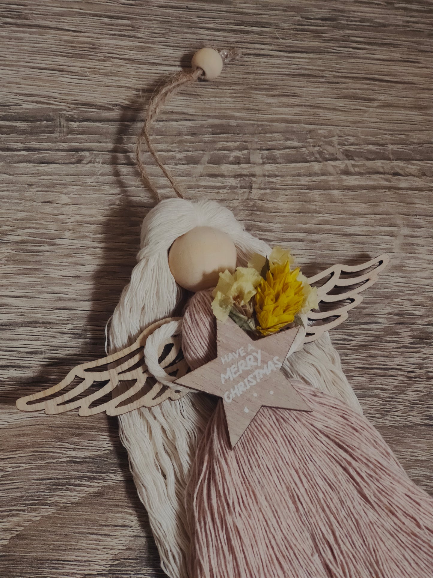 Macramé doll