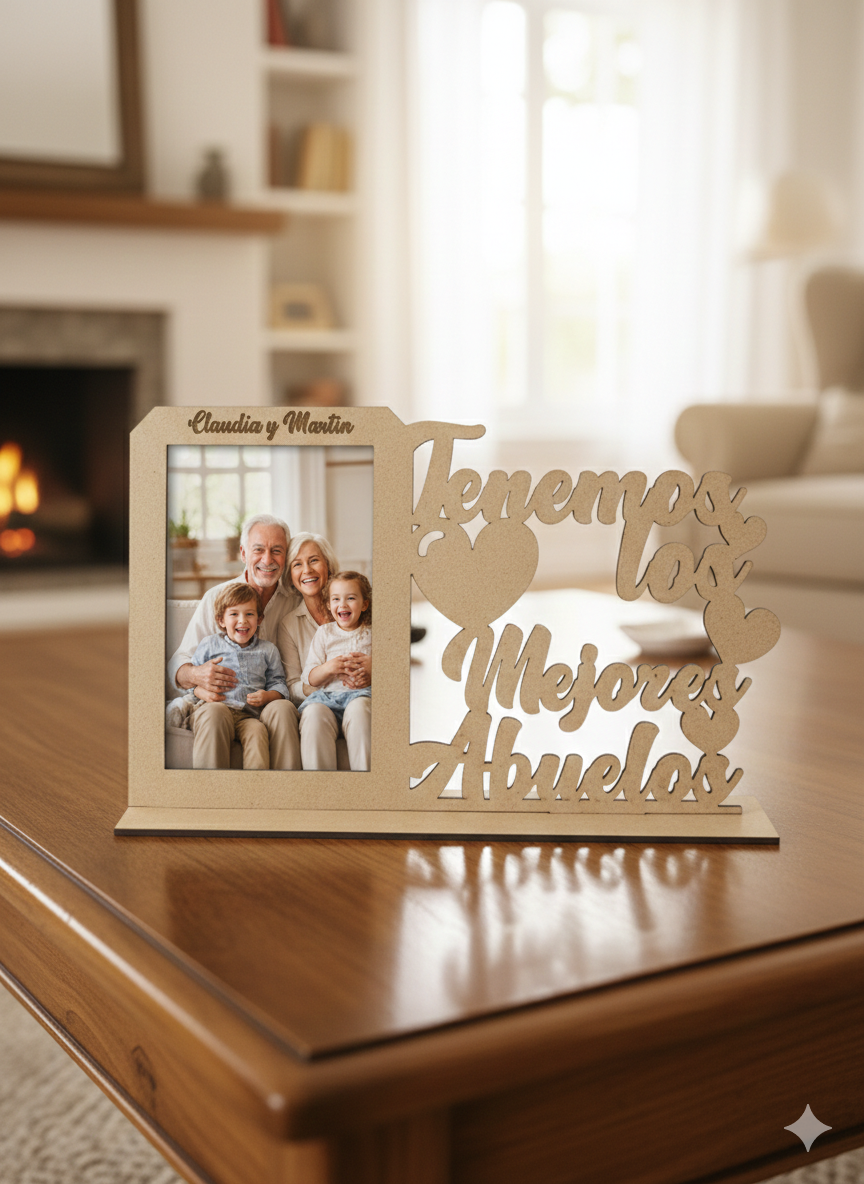 Marco de fotos mejores abuelos